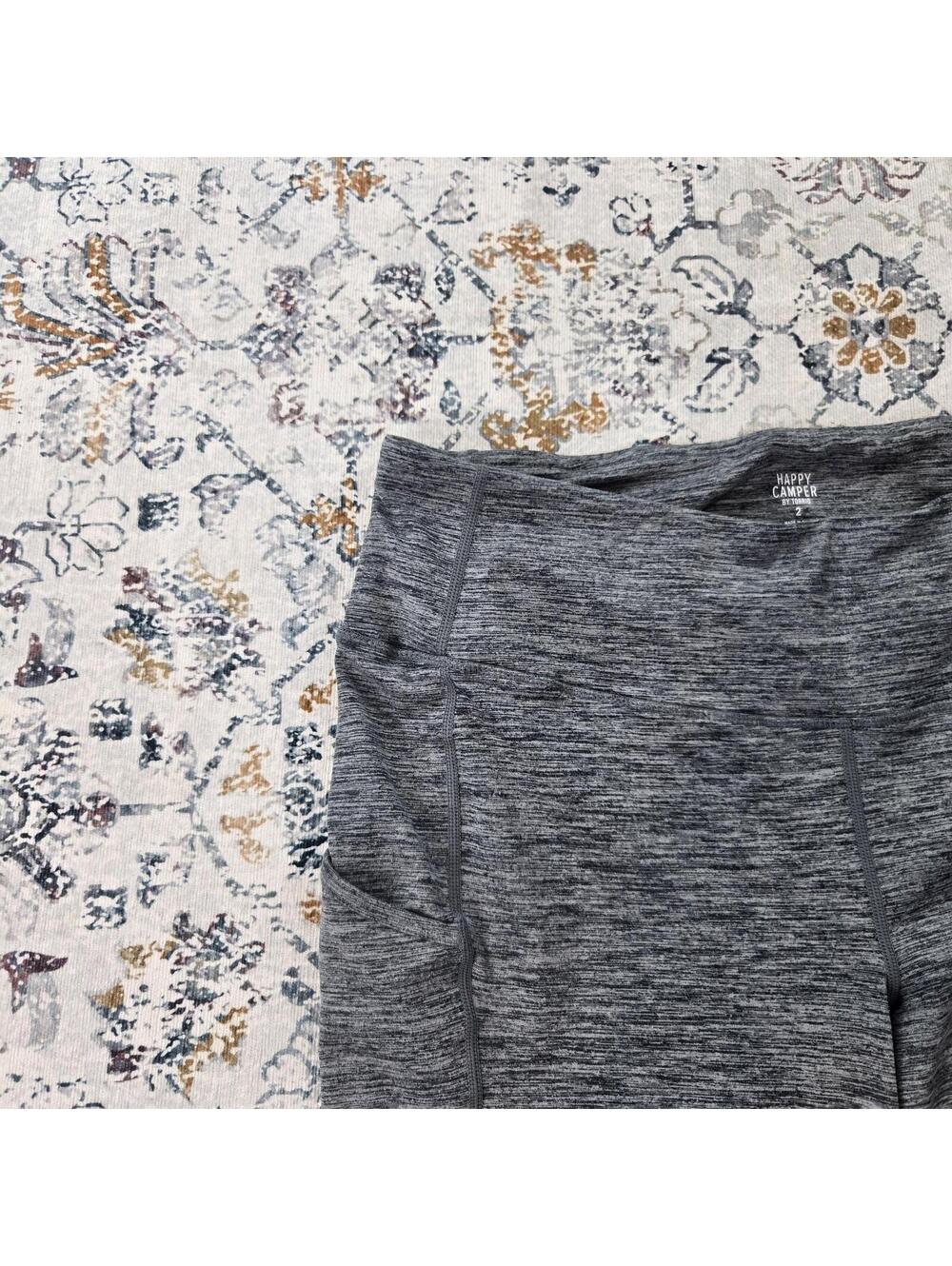 Happy Camper by Torrid Biker Shorts Gray 2 - Picture 2 of 6